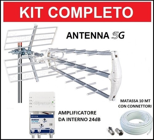 Kit antenna amplificata - antenna, tv
