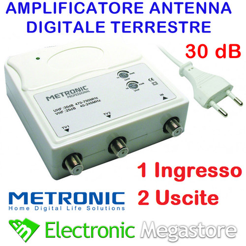 Amplificatore antenna - antenna, tv
