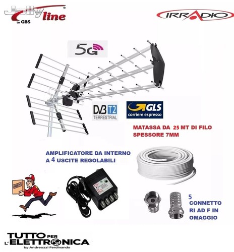 Kit antenna amplificata - kit,