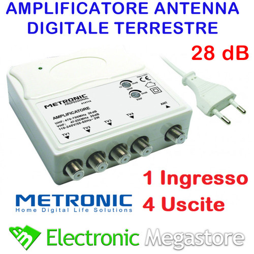 Amplificatore antenna da - tv,